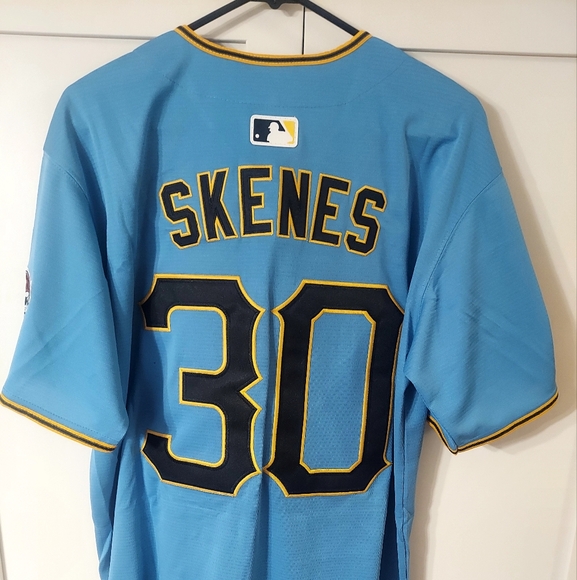 Paul Skenes Pittsburgh Pirates Stitched Custon Jersey. - Picture 2 of 9
